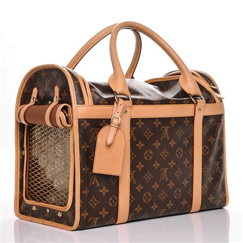 louis vuitton hondentuigje|louis vuitton dog bag monogram.